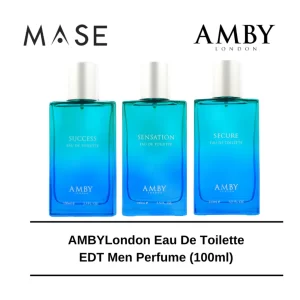 Amby London Eau De Toilette EDT Men Perfume (100ml)